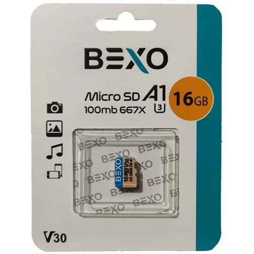 کارت حافظه MicroSD بکسو UHS-I U3 A1 سرعت 100MBps ظرفیت 16 گیگابایت